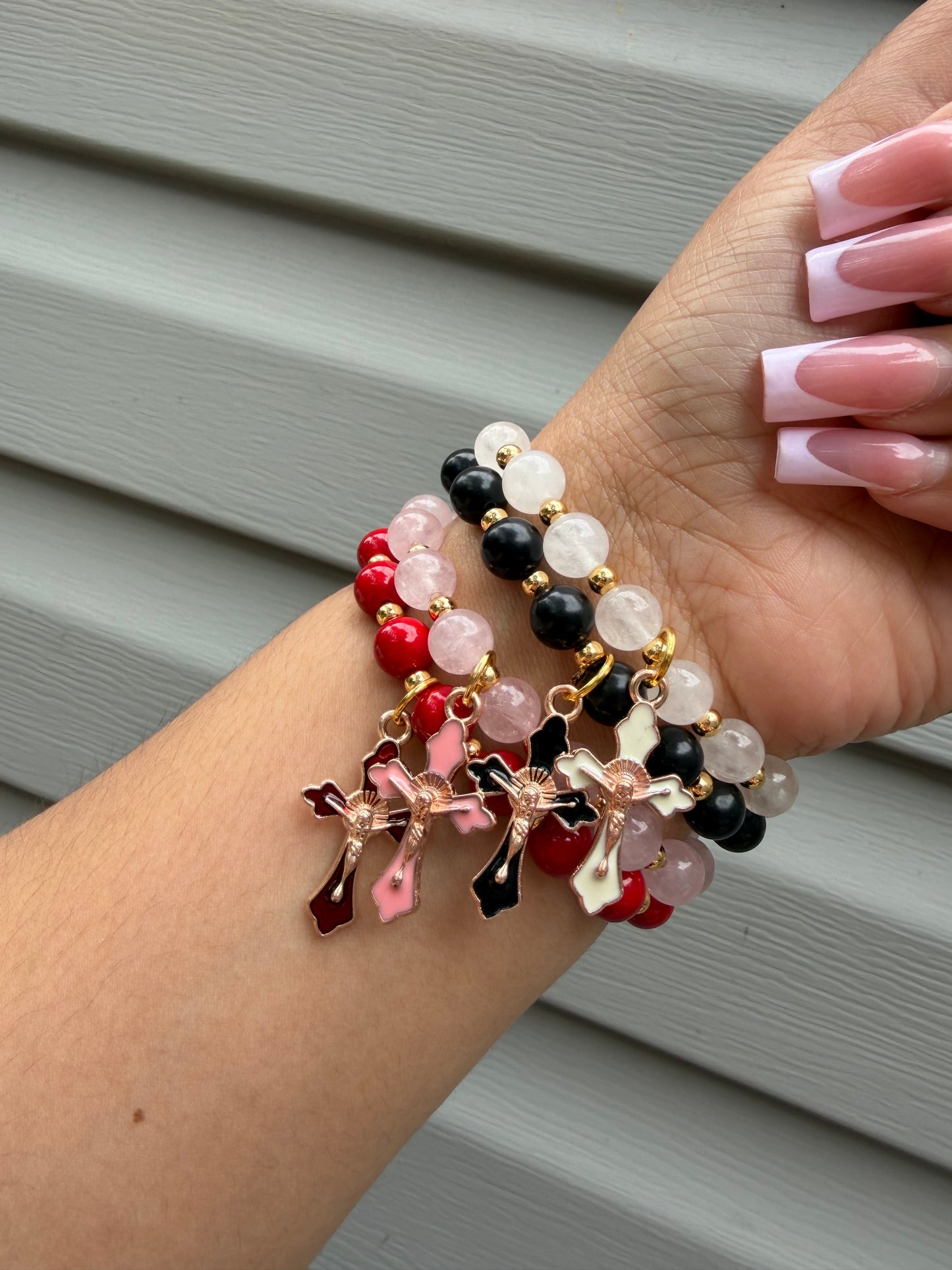 Cross Charm Bracelet