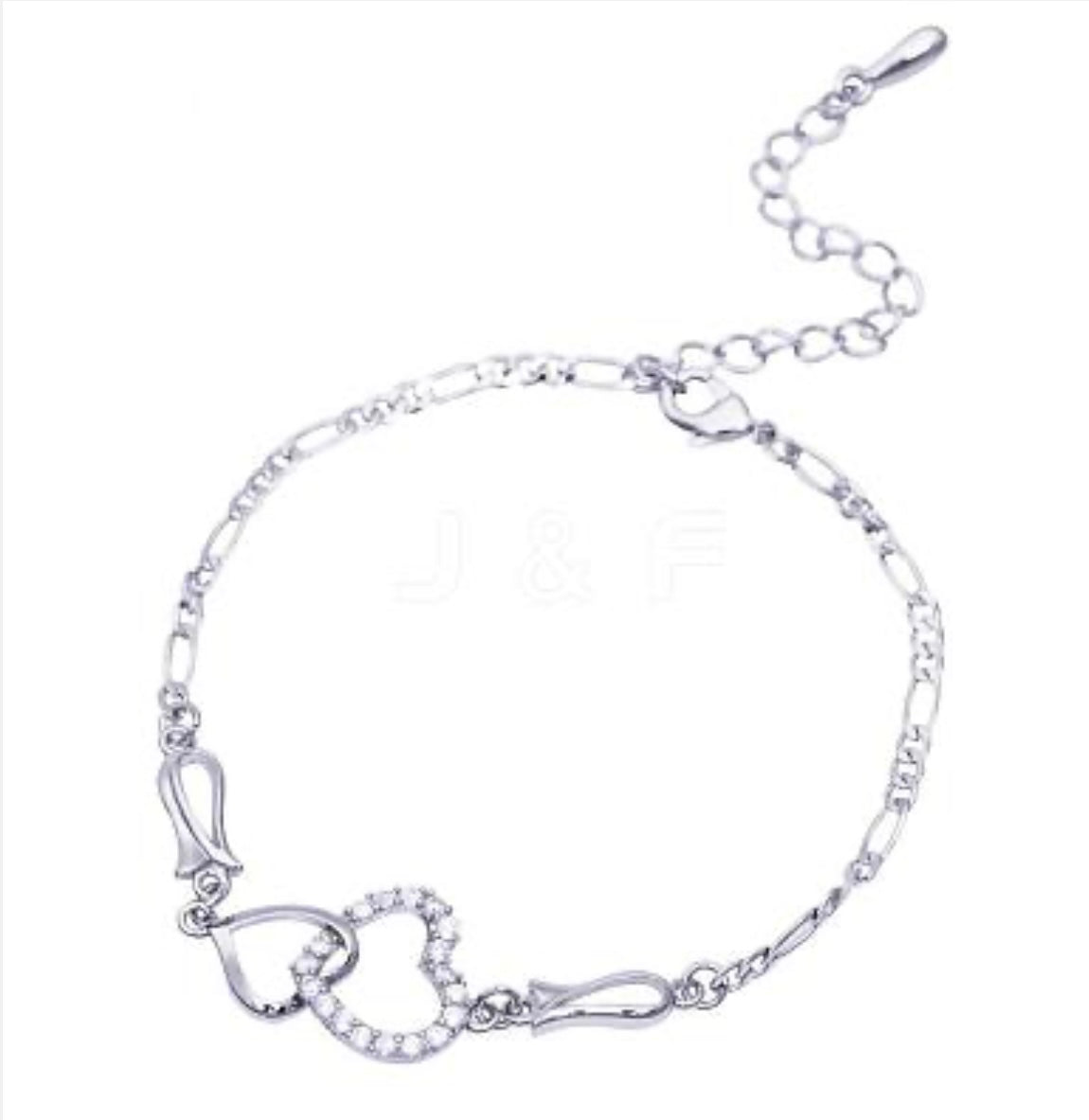 Heart Chain Bracelet