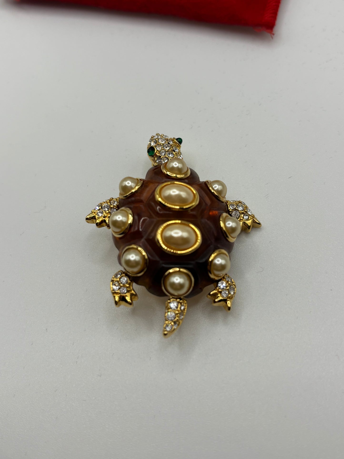 Vintage Kenneth Jay Lane Turtle Pin