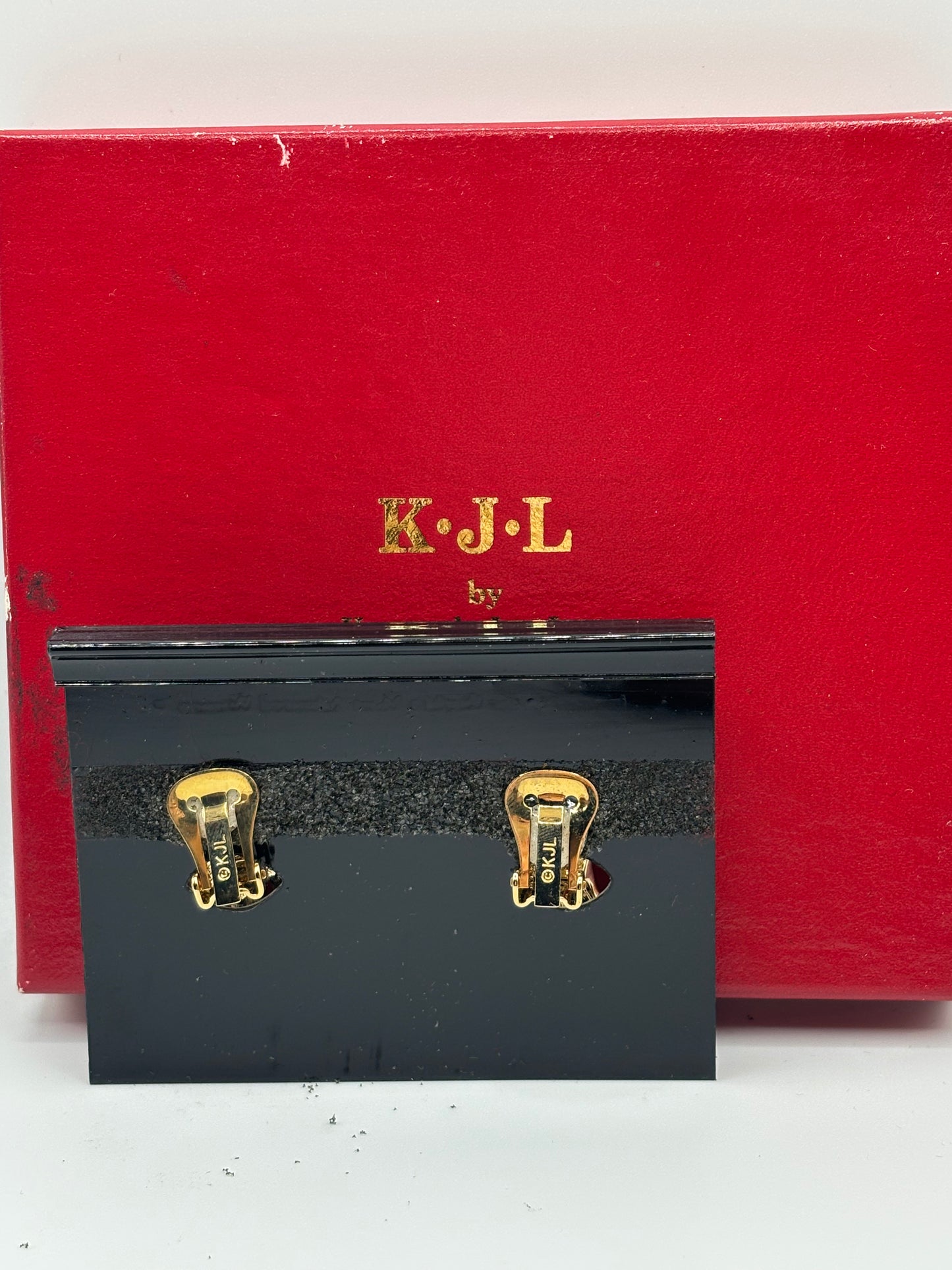 Kenneth Jay Lane Rose Clip-on Earrings