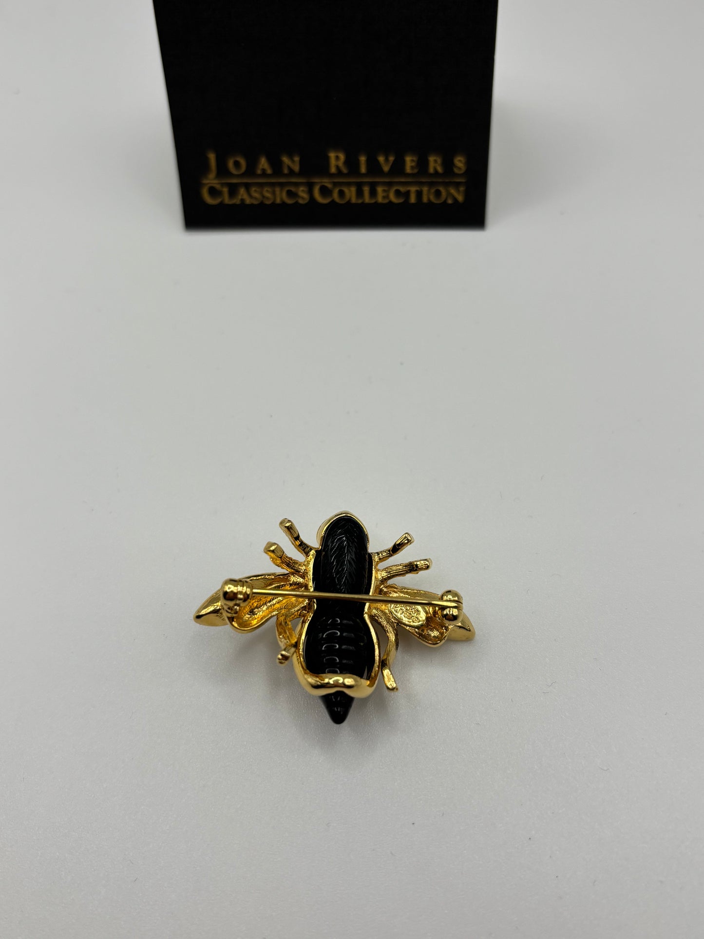 Vintage Joan Rivers Bee Pin W/ Multiple Body Changes Arau Jewelry