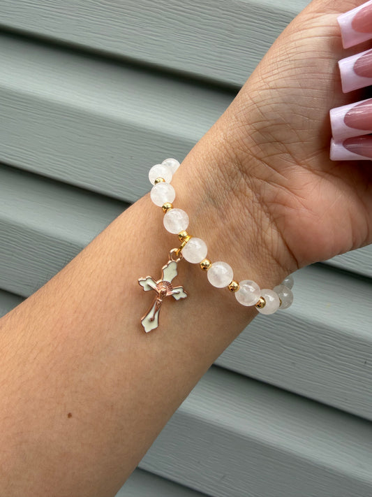 Cross Charm Bracelet