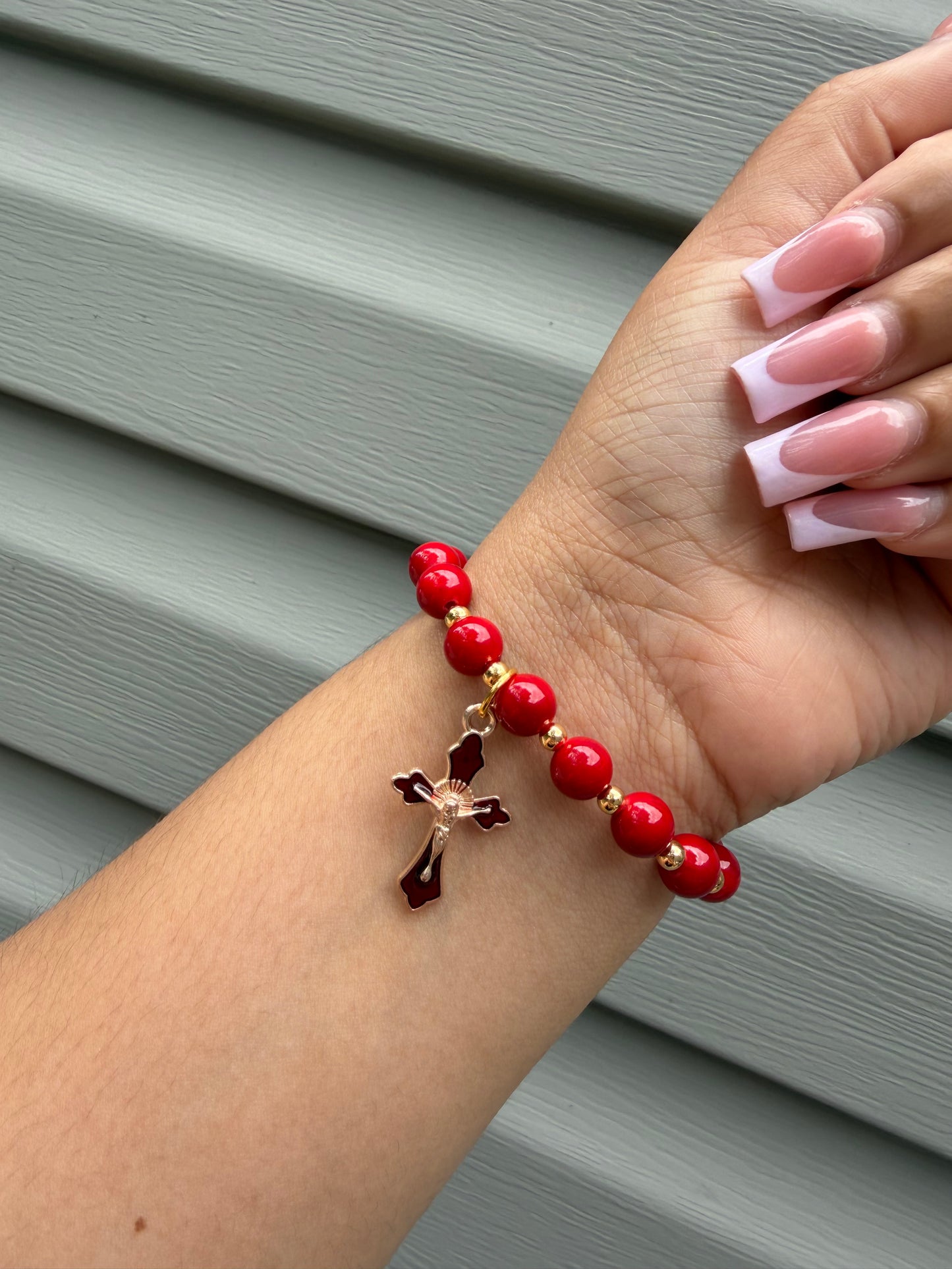 Cross Charm Bracelet