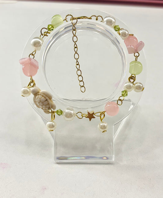 Turtle Charm Bracelet