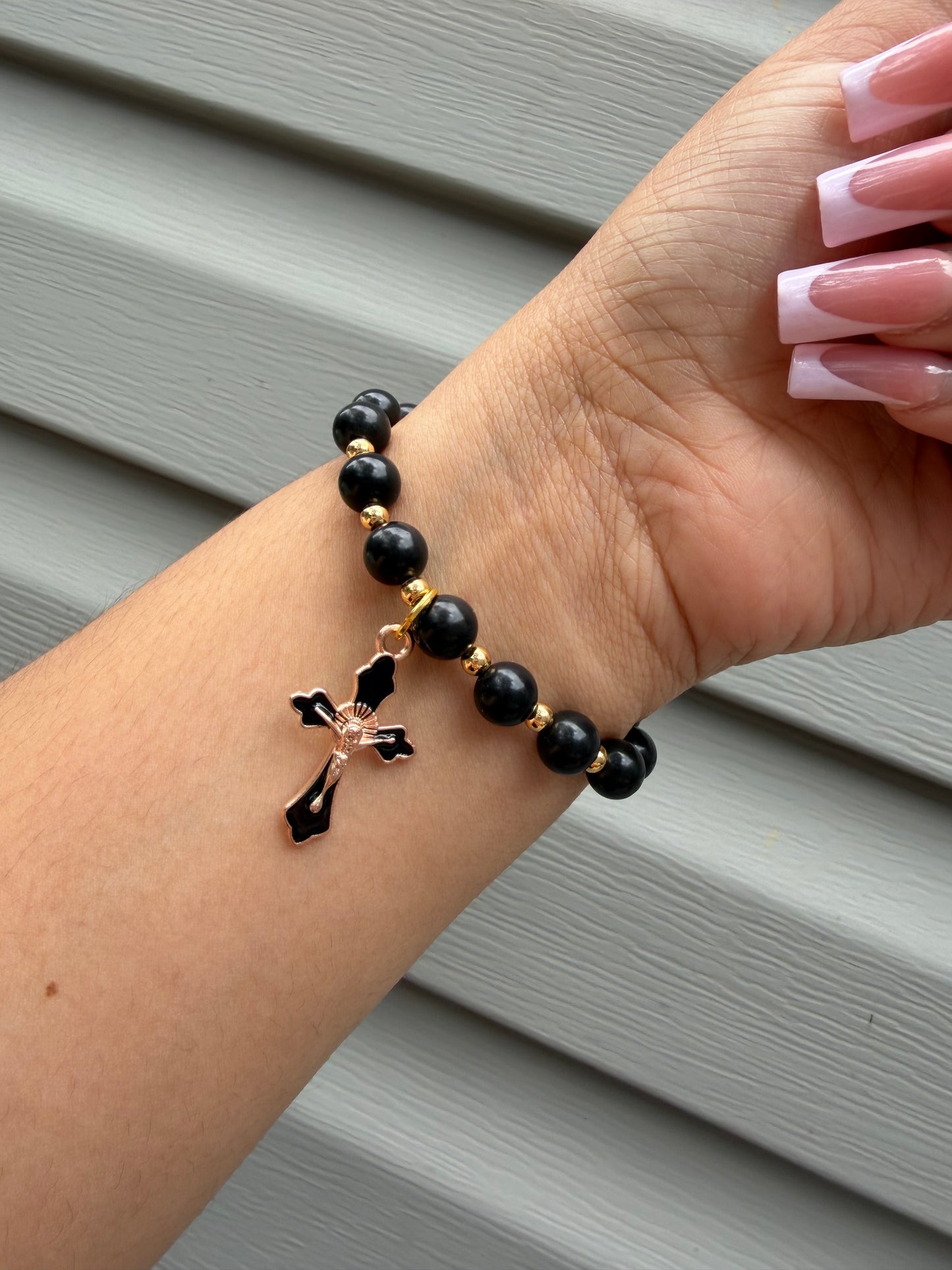 Cross Charm Bracelet