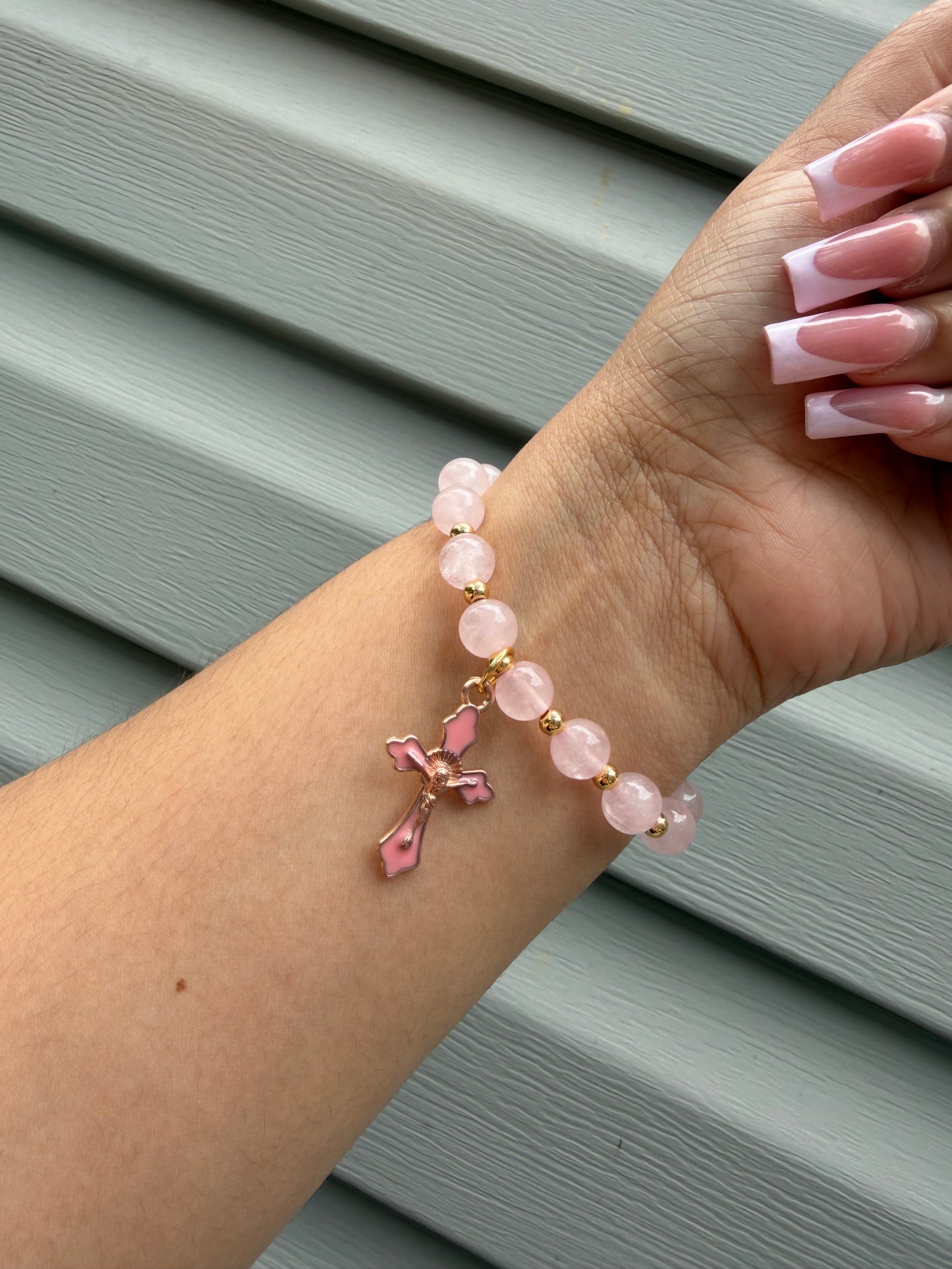 Cross Charm Bracelet
