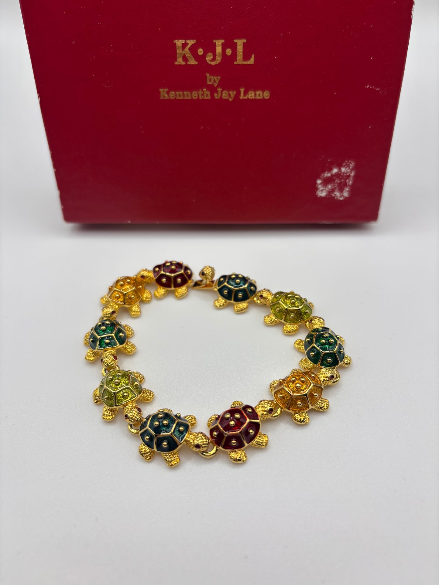 Vintage Kenneth Jay Lane Turtle Bracelet
