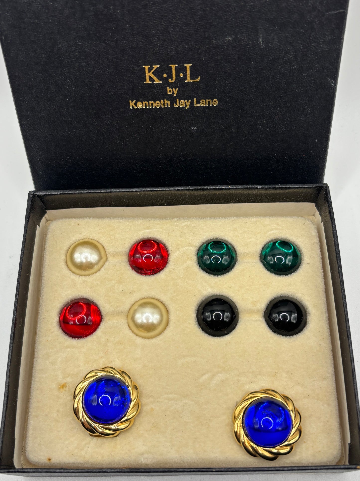 K.J.L by Kenneth Jay Lane Clip-on Earring Set.