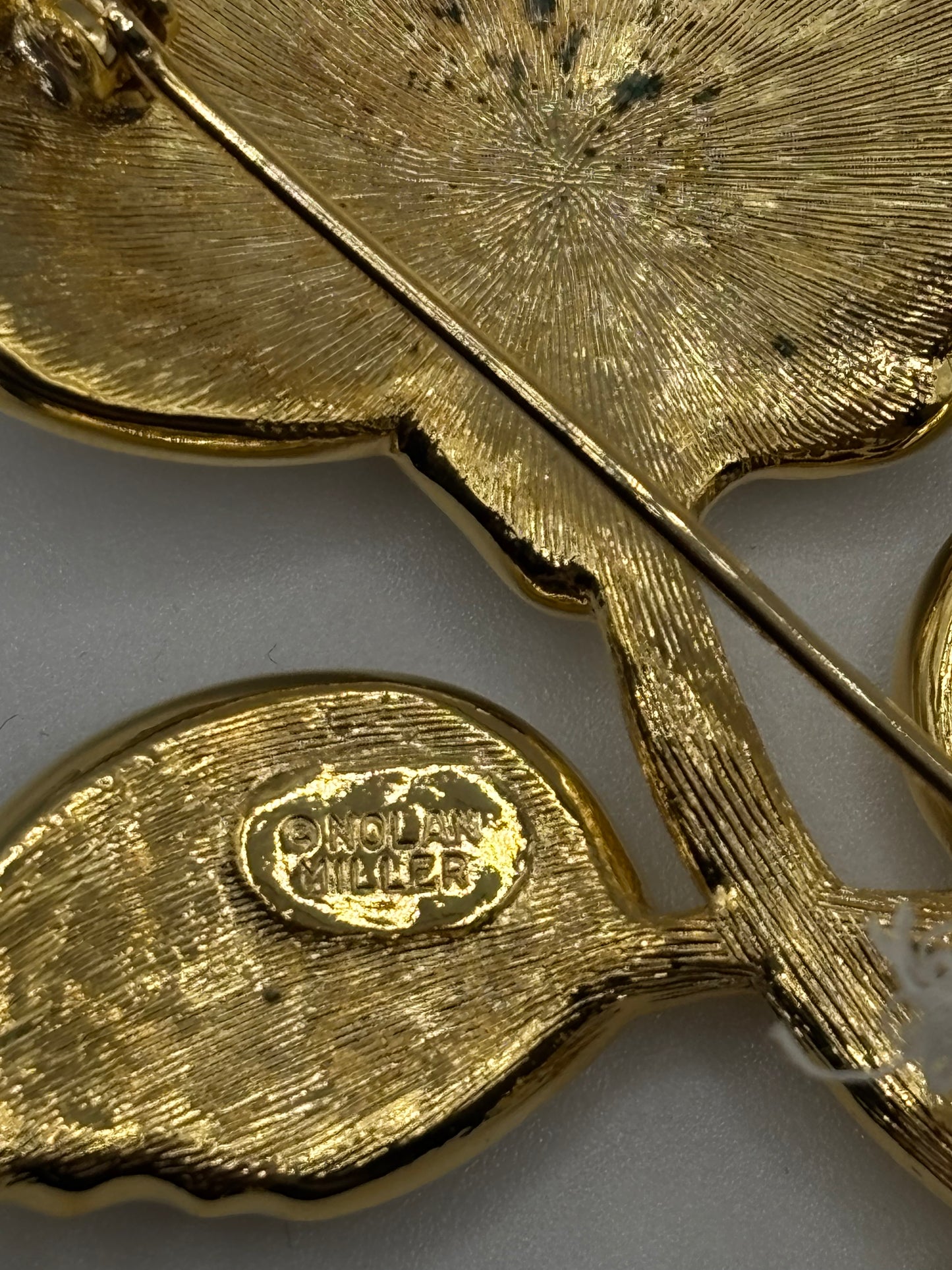 Nolan Miller Gold and Silver Brooch/Pin