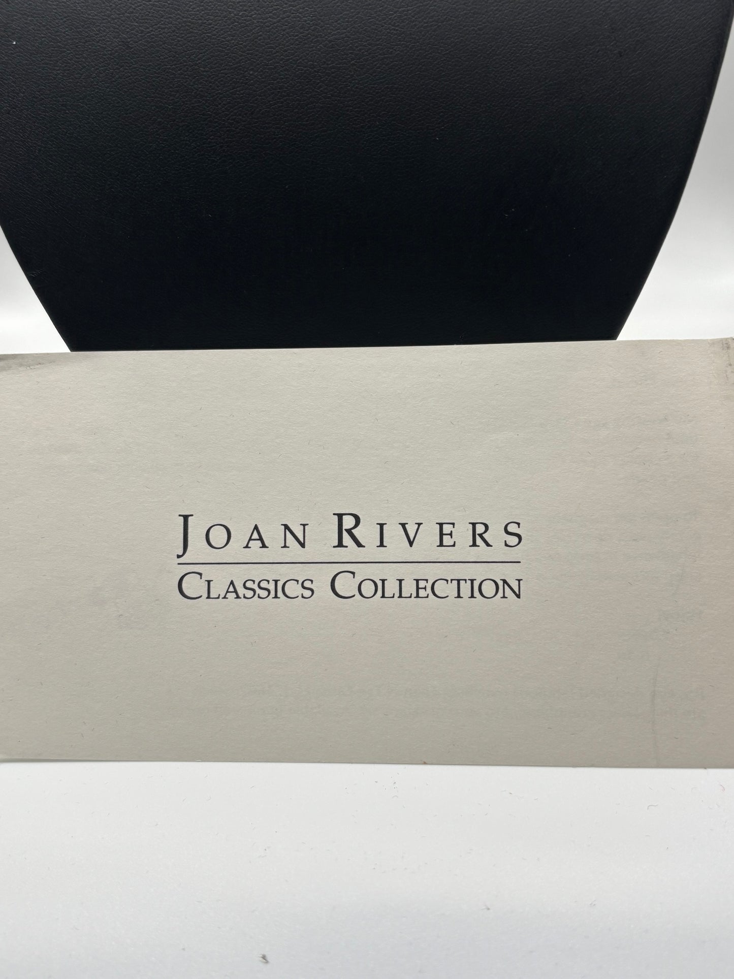 Joan Rivers Silver Pearl Necklace