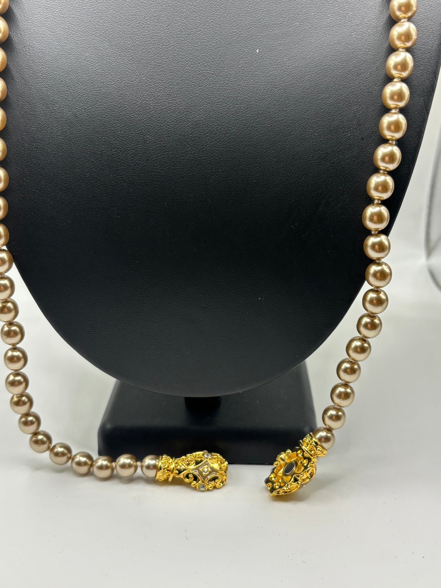 Joan Rivers Gold Pearl Set of 2 Necklace